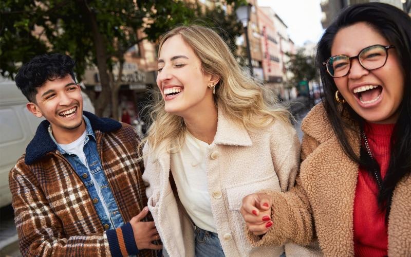 The essence of exceptional living a group of people laughing